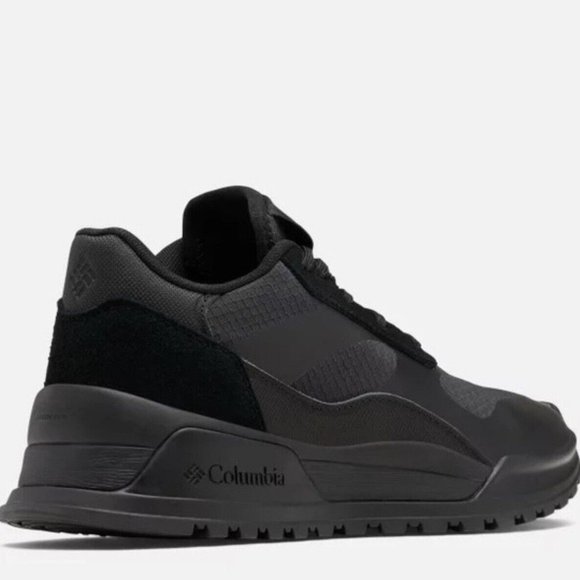 Columbia Women’s Sneaker Wildone Heritage Trainer Black/Charcoal Size 9 - Picture 3 of 8